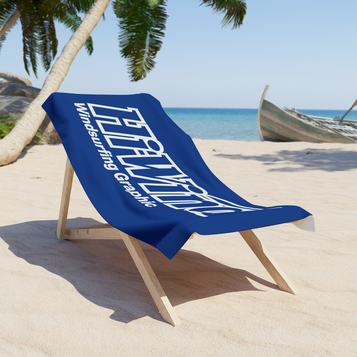 Hi-Wind Windsurfing Heritage Blue Towel