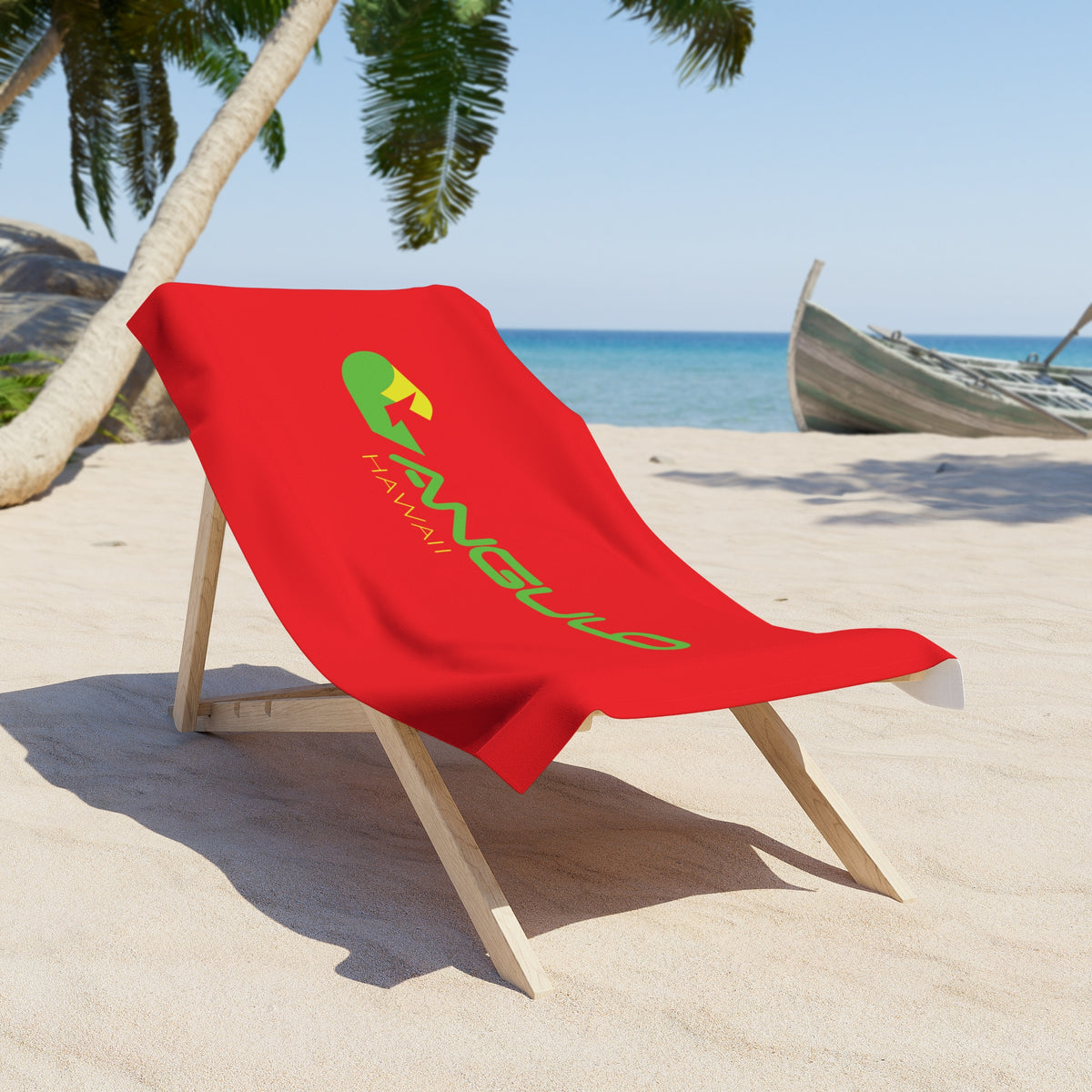 Angulo Hawaii Logo Towel