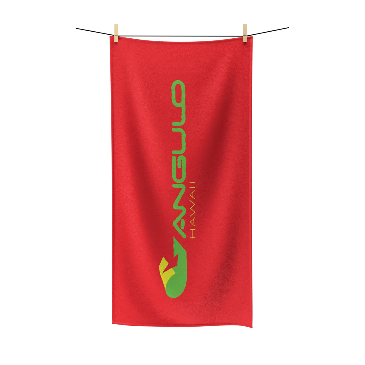 Angulo Hawaii Logo Towel