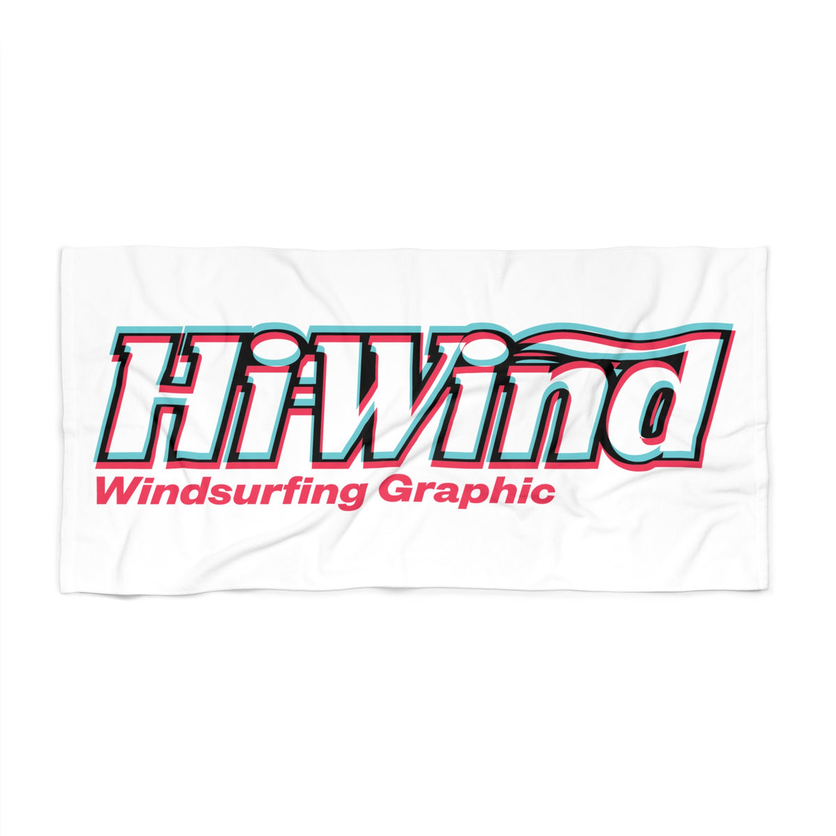 Hi-Wind Windsurfing Heritage White Towel