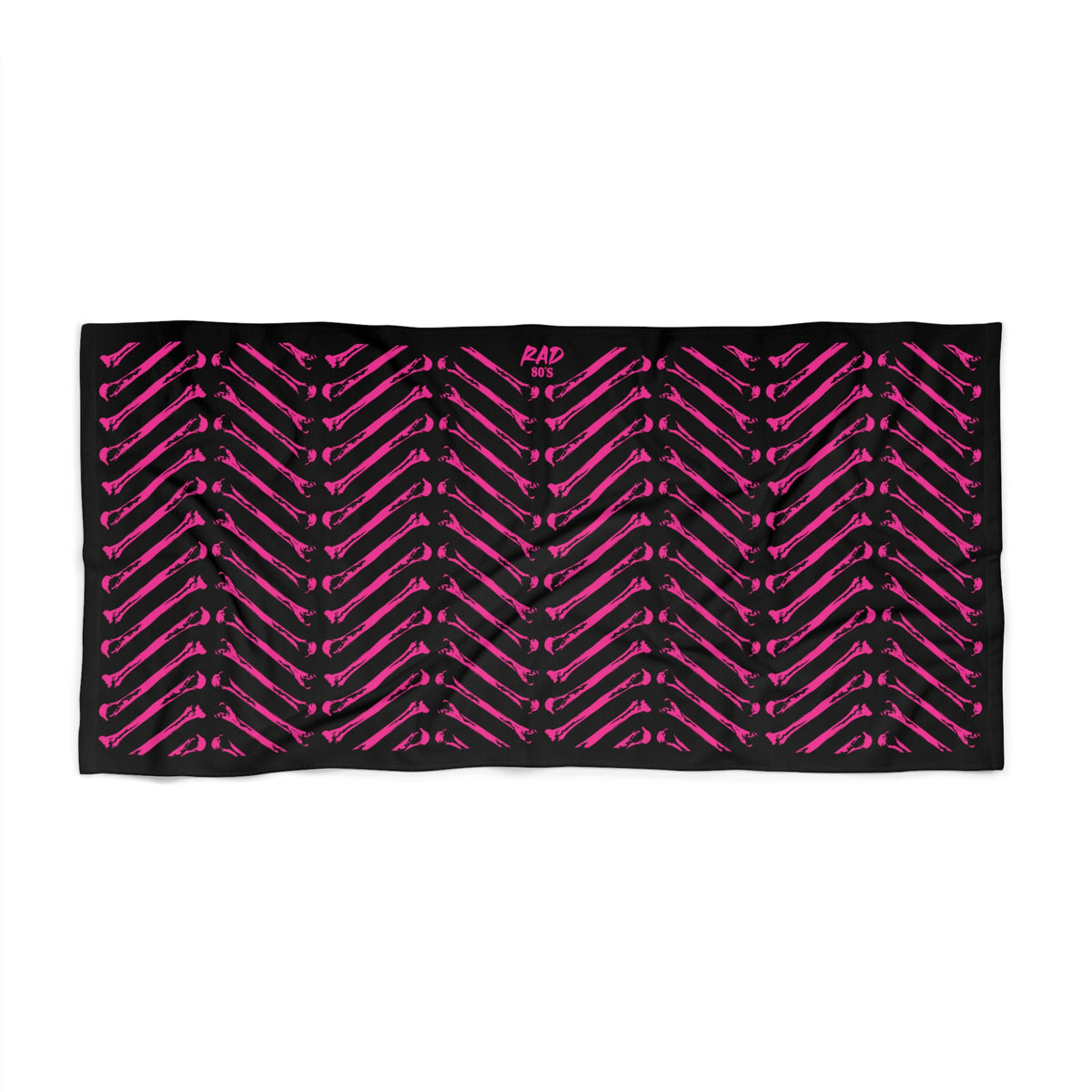 Bones Skate Heritage Black Towel