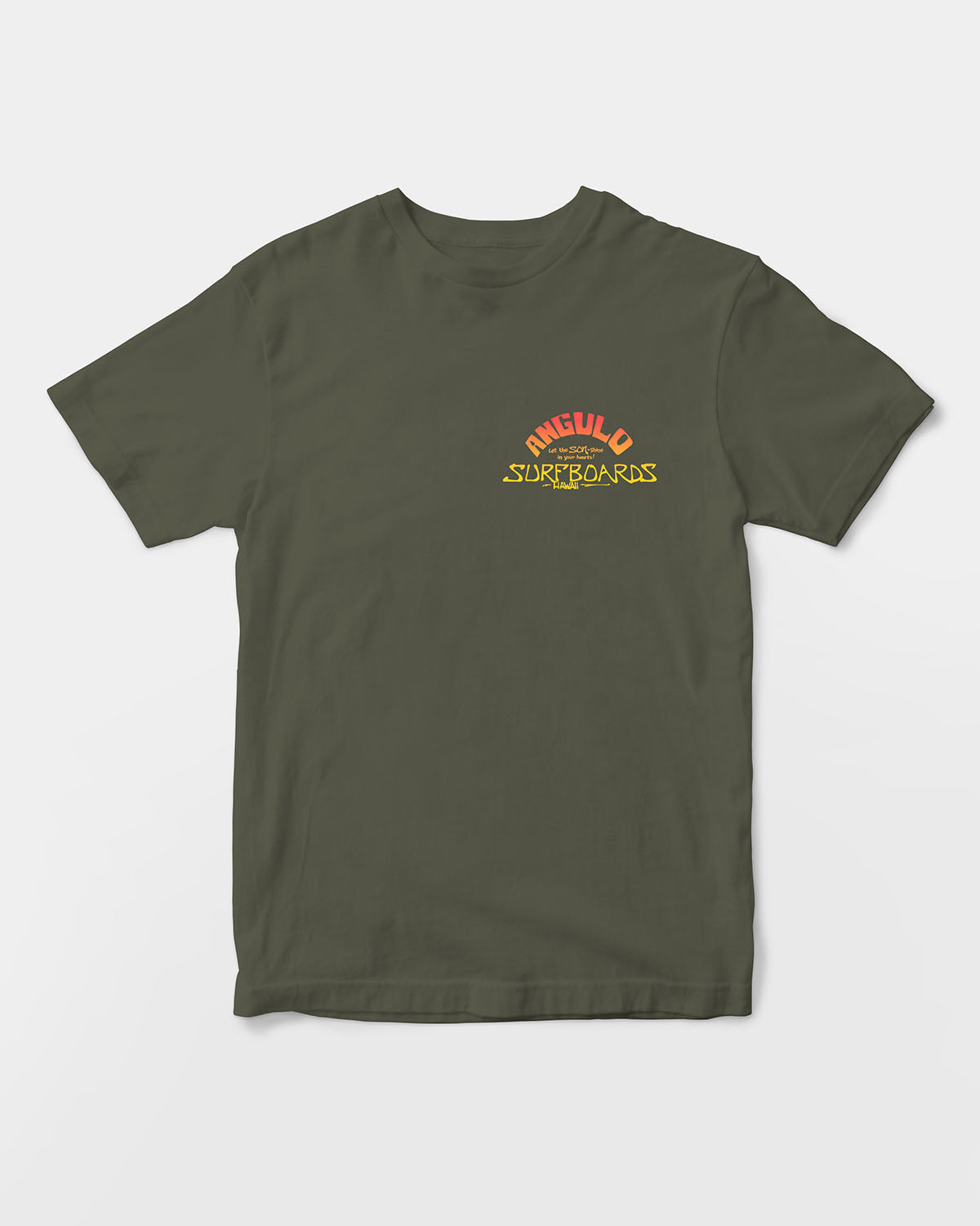 Angulo Surfboards Yellow Son-Shine